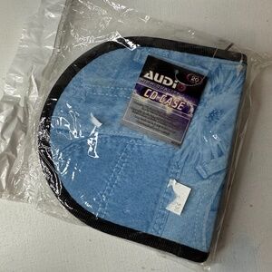 Vintage New CD Case Denim Print 2000s Y2K Physical Media Storage